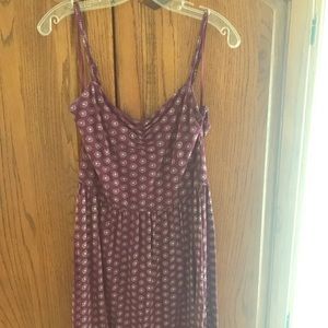 Ann Taylor LOFT Purple Sundress